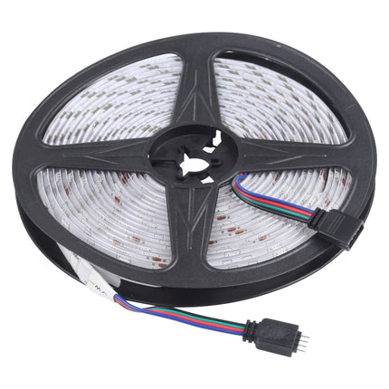 5m 150 LEDs SMD 5050 IP65 Waterproof Bluetooth RGB Light Strip with 24-keys Remote Control, EU Plug