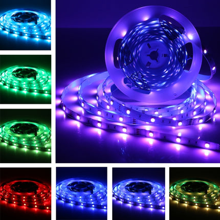 20m 600 LEDs SMD 5050 IP44 Waterproof RGB Light Strip with 24-keys Bluetooth + Music Remote Control, EU Plug