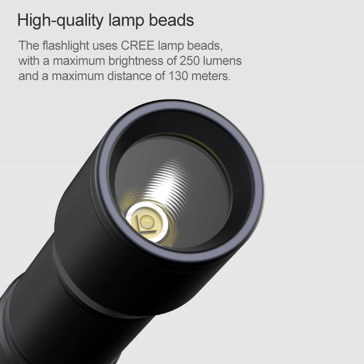Original Xiaomi Youpin BEEBEST Portable Flashlight，Support Three-gear Mode, BEEBEST