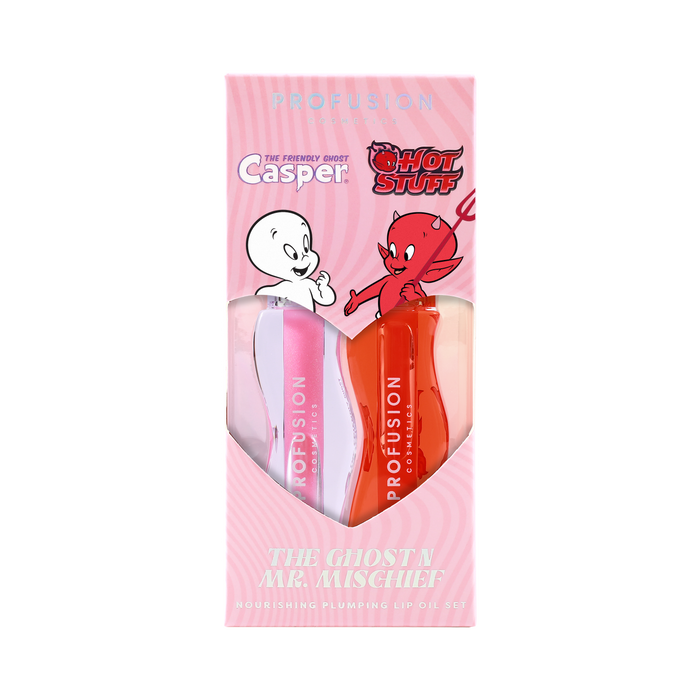 The Ghost N Mr. Mischief Nourishing Plumping Lip Oil Set