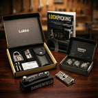 Everything Box v2: Beginners Set + Eureka Locks (3) + guidebook + EDC Skeleton Multitool + Infinite Lock