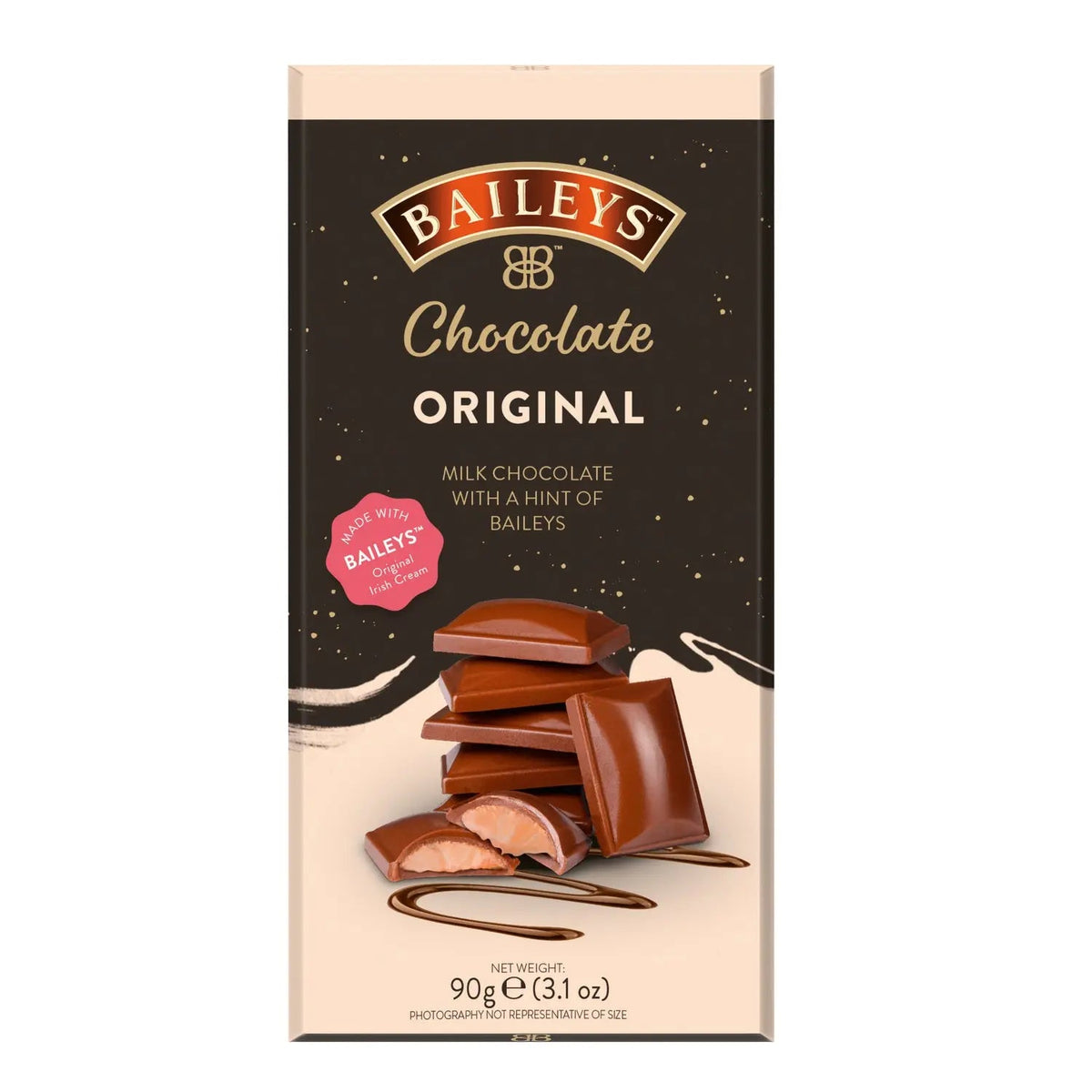 Baileys milk chocolate and truffle bar