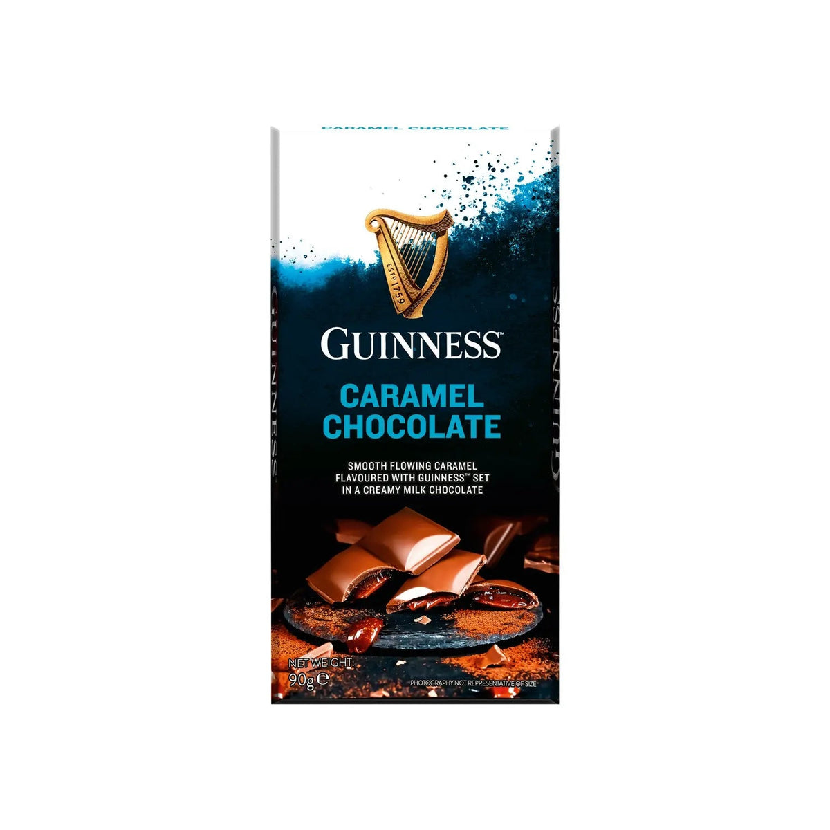 Guinness milk chocolate and caramel bar