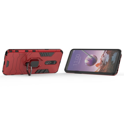 PC + TPU Shockproof Protective Case for LG Q Stylo 5, with Magnetic Ring Holder, For LG Q Stylo 5