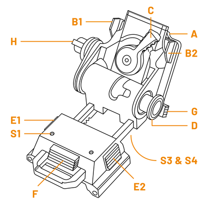 Nightfox N247 Helmet mount