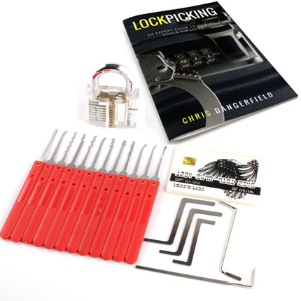 Lokko Lock Picking Kit - Lock Picks, Practice Lock, Spy Kit, Beginners Guide