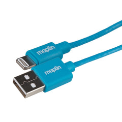 Maplin Premium Lightning to USB-A Cable - 0.75m