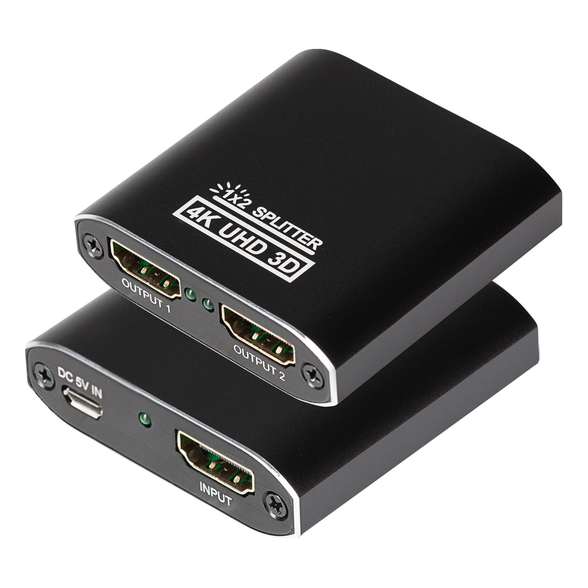 Maplin HDMI Splitter 1 Port In 2 Ports Out 4K Ultra HD @30Hz 10.2Gbps