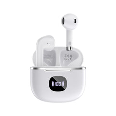 Maplin Wireless Bluetooth Classic Fit Earphones with USB-C Charging Case – White