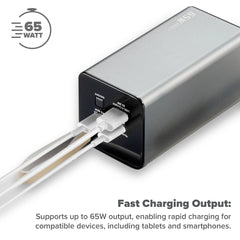 Maplin 30,000mAh USB-A / USB-C PD 65W Power Bank