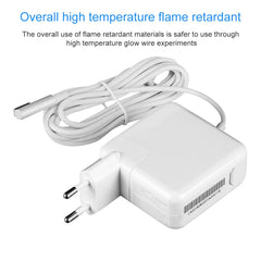 14.5V 3.1A 45W 5 Pin L Style MagSafe 1 Power Charger for Apple Macbook A1244 / A1237 / A1369 / A1370 / A1374 / A1304, Length: 1.7m, EU Plug