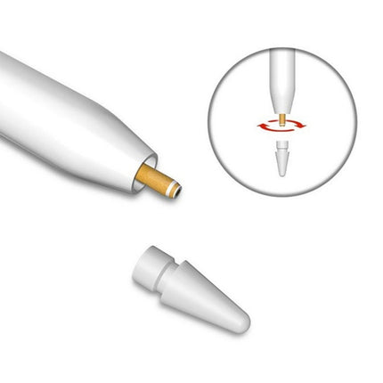 Ersatz-Bleistiftspitzen für Apple Pencil 1/2 (rot), Silikonspitze