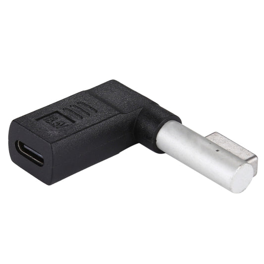 Adaptador de carga USB-C/Tipo-C hembra a conector macho de 5 pines MagSafe 1 (en forma de L), Tipo-C a MagSafe 1