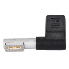 Adaptador de carga USB-C/Tipo-C hembra a conector macho de 5 pines MagSafe 1 (en forma de L), Tipo-C a MagSafe 1