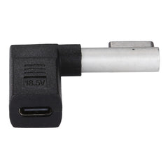 Adaptador de carga USB-C/Tipo-C hembra a conector macho de 5 pines MagSafe 1 (en forma de L), Tipo-C a MagSafe 1