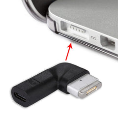 Adaptador de carga USB-C/Tipo-C hembra a conector macho de 5 pines MagSafe 2 (en forma de T), Tipo-C a MagSafe 2