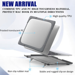 For MacBook Pro 13 inch 2022 & A2289 / A2251 / A2338 2020 PC + TPU Two Colors Laptop Protective Case