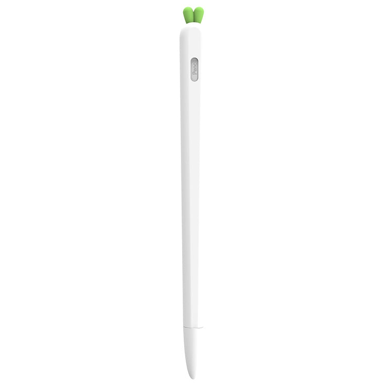 LOVE MEI Für Apple Pencil 2 Karottenform Stylus Pen Silikon Schutzhülle, Für Apple Pencil 2