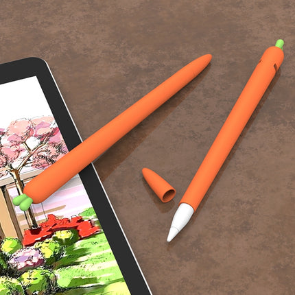 LOVE MEI Für Apple Pencil 1 Karottenform Stylus Pen Silikon Schutzhülle, Für Apple Pencil 1