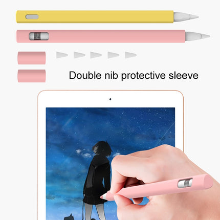 LOVE MEI Für Apple Pencil 1 Dreieckiger Stylus Pen Silikon-Schutzhülle, Für Apple Pencil 1