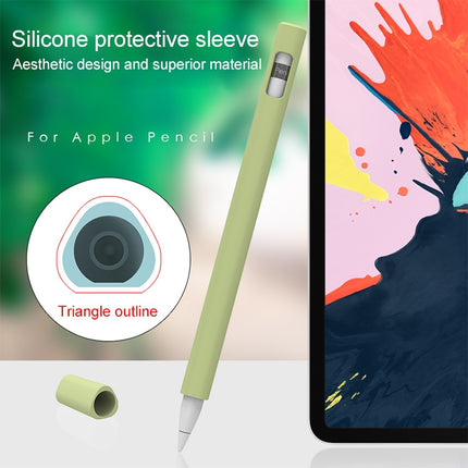 LOVE MEI Für Apple Pencil 1 Dreieckiger Stylus Pen Silikon-Schutzhülle, Für Apple Pencil 1
