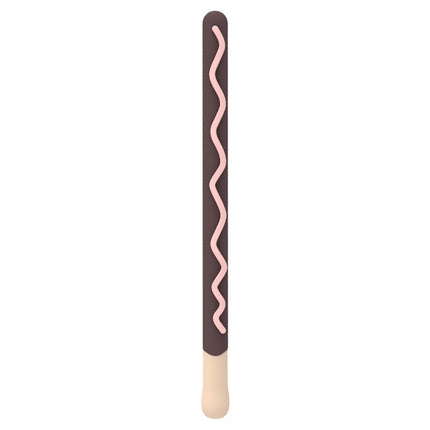 LOVE MEI - Funda protectora de silicona con diseño de rayas para lápiz óptico Apple Pencil 2, para Apple Pencil 2