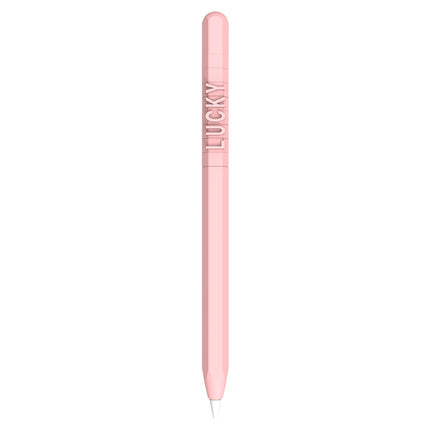LOVE MEI Für Apple Pencil 2 Ziffernbuchstaben-Design Stylus Pen Silikon-Schutzhülle, Für Apple Pencil 2