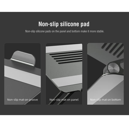 Soporte ajustable de aleación de aluminio para computadora portátil NILLKIN ProDesk