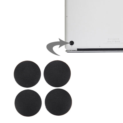 4 PCS for Macbook Pro 13.3 inch & 15.4 inch & 17 inch (2009-2011) A1278 & A1286 & A1297 / MC700 / MB990 / MC374 / MB991 / MC721 / MB985 / MB986 Bottom Case Rubber Mats, Pro 13.3 & 15.4 &17 inch (2009-2011)