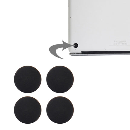 4 PCS for Macbook Pro Retina 13.3 inch & 15.4 inch (2012-Early 2015) A1398 & A1425 & A1502 Bottom Case Rubber Mats, A1398 & A1425 & A1502
