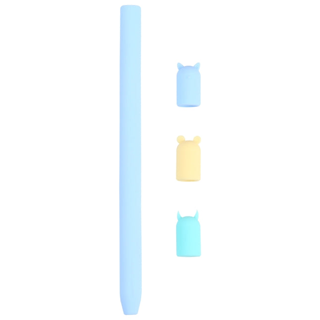 4-in-1-Stylus-Stift, Cartoon-Tier-Silikon-Schutzhülle für Apple Pencil 1, für Apple Pencil 1
