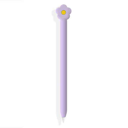 Niedliche Cartoon-Schutzhülle aus Silikon für Apple Pencil 1 (fünfzackiger Stern, rosa), für Apple Pencil 1