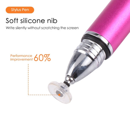 Universal Silicone Disc Nib Capacitive Stylus Pen, Stylus Rose Red, Stylus Silver, Stylus Sky Blue, Stylus Black, Stylus Green, Stylus Gold, Stylus Blue, Stylus Purple, Stylus Red