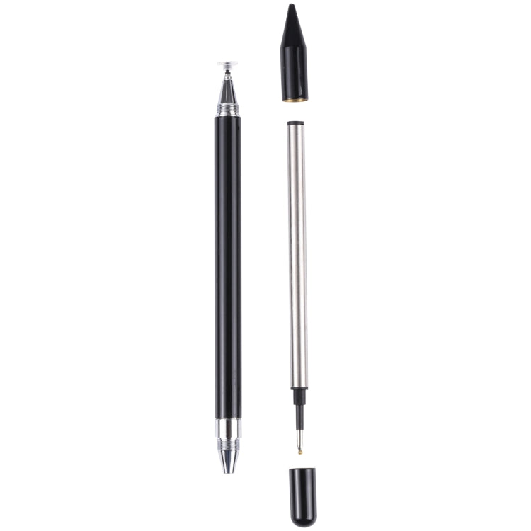 Pt360 2 in 1 Universal Silicone Disc Nib Stylus Pen with Common Writing Pen Function, Pt360 Black, Pt360 Pink, Pt360 Blue, Pt360 Silver, Pt360 White