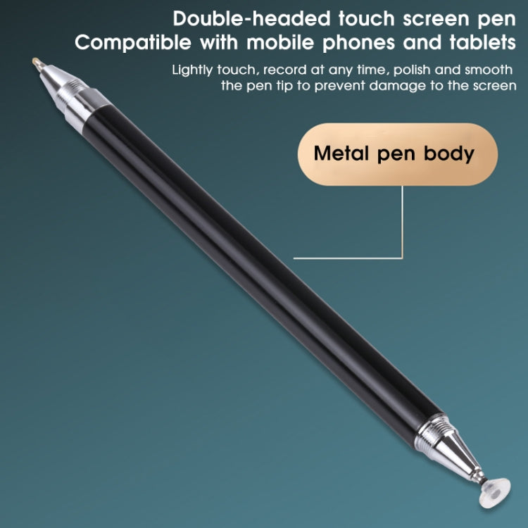 Pt360 2 in 1 Universal Silicone Disc Nib Stylus Pen with Common Writing Pen Function, Pt360 Black, Pt360 Pink, Pt360 Blue, Pt360 Silver, Pt360 White