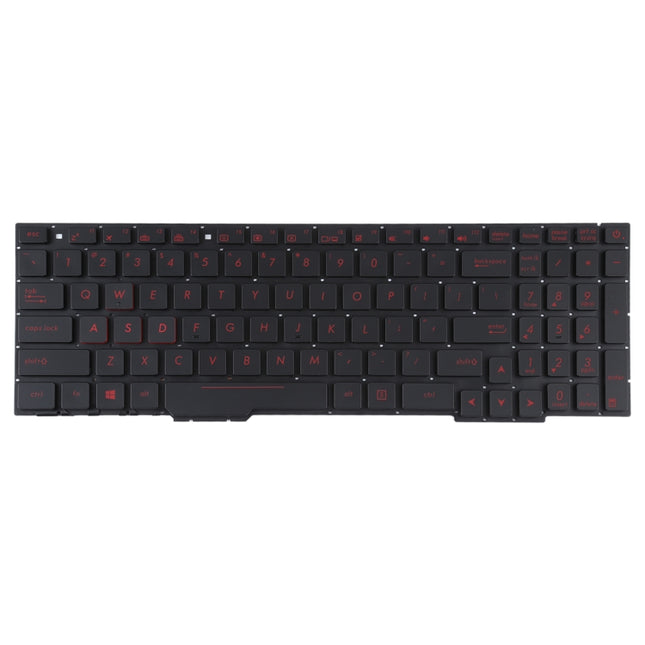 For Asus GL553VW ZX53V FX53VD ZX553 FX753 GL753 US Version Keyboard with Backlight