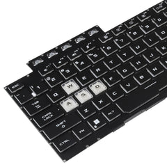 For Asus TUF Gaming F15 FX506 FA506 US Version Keyboard with Backlight