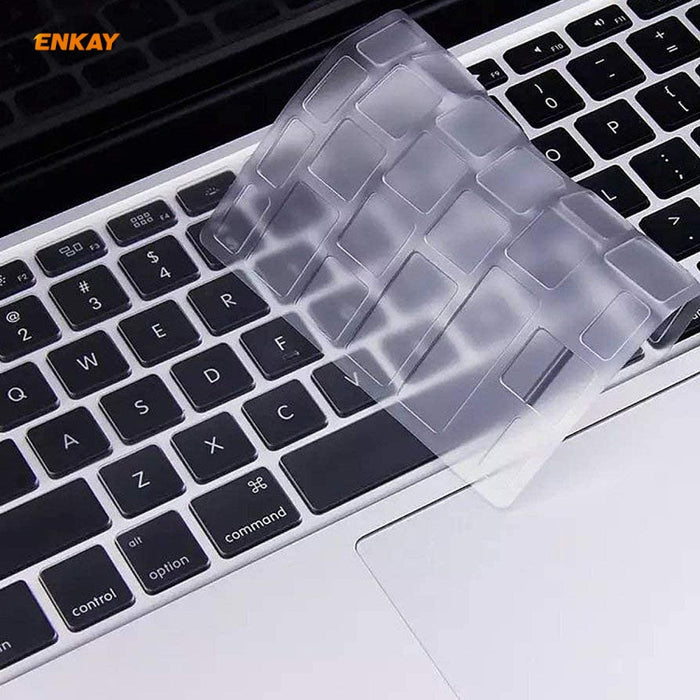 Für MacBook Air 13,3 Zoll A1932 2018 ENKAY Hat-Prince US-Version des Notebooks Ultradünne TPU-Tastatur-Schutzhülle