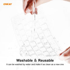 For MacBook Air 13.3 inch A1932 2018 ENKAY Hat-prince US Version of The Notebook Ultra-thin TPU Keyboard Protective Cover