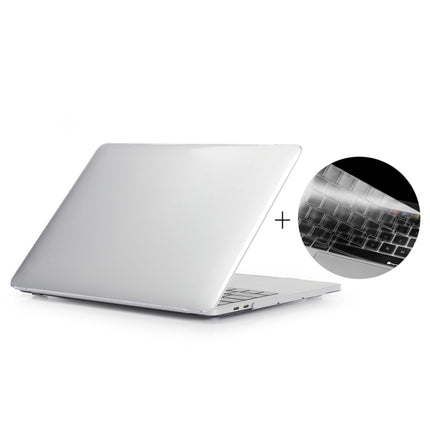 ENKAY Hat-Prince 2 in 1 Crystal Hard Shell Plastic Protective Case + US Version Ultra-thin TPU Keyboard Protector Cover for 2016 New MacBook Pro 15.4 inch with Touchbar (A1707), 15.4 inch with Touch Bar US Version