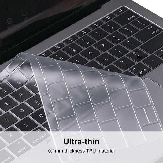 ENKAY TPU Keyboard Protector Cover for MacBook Pro 13.3 inch without Touch Bar A1708 / MacBook 12 2015 A1534, Europe Version, For 2016 MacBook Pro