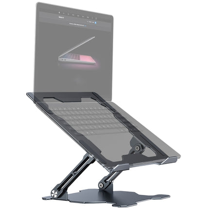 R-JUST HZ09 Mechanischer Laptophalter mit verstellbarer Hebefunktion, HZ09 Grau, HZ09 Silber