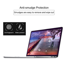 Película de vidrio templado a prueba de explosiones y anti rayos azules con dureza de superficie 9H para MacBook Pro de 13,3 pulgadas con Touch Bar (A1706), para MacBook Pro de 13,3 pulgadas con Touch Bar (A1706)