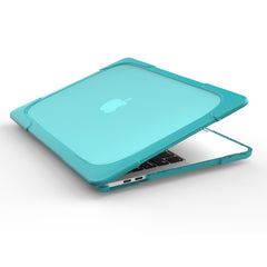 For Macbook Pro 13.3 inch (A1708) & with Touchbar (A1706) Laptop TPU + PC Folding Shockproof Protective Case with Holder, For Macbook Pro 13.3 inch with Touch Bar