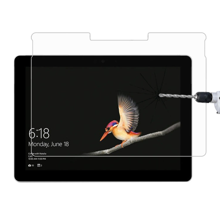 0.4mm 9H Surface Hardness Full Screen Tempered Glass Film for Microsoft Surface Go 10 inch