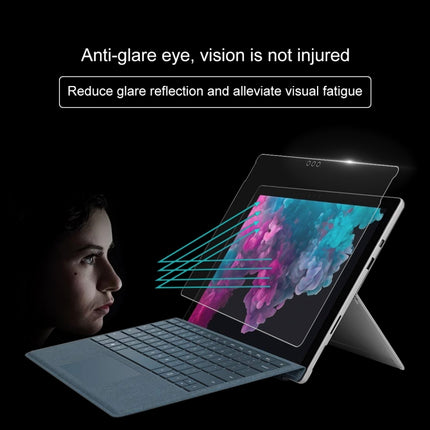 0.4mm 9H Surface Hardness Full Screen Tempered Glass Film for Microsoft Surface Pro 6 12.3 inch