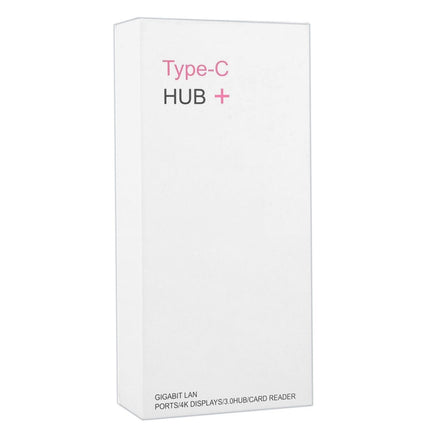 8 in 1 Hub Type-C HUB+ USB-C / Type-C to USB-C / Type-C & HDMI & SD & TF & 2 USB & VGA & Rj45 Adapter