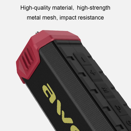 awei Y280 IPX4 Bluetooth Speaker Power Bank with Enhanced Bass, Built-in Mic, Support FM / USB / TF Card / AUX, Y280