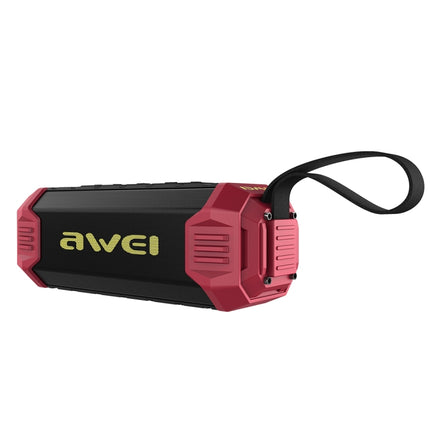 awei Y280 IPX4 Bluetooth Speaker Power Bank with Enhanced Bass, Built-in Mic, Support FM / USB / TF Card / AUX, Y280
