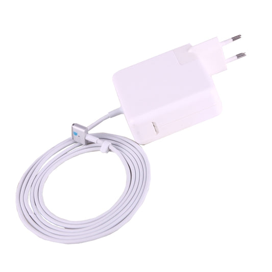 60W 16.5V 3.65A 5 Pin T Style MagSafe 2 Replacement AC Adaptor for Apple Macbook  A1425 / A1435 / A1502, Length: 1.8m